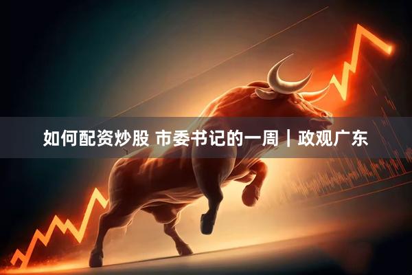 如何配资炒股 市委书记的一周｜政观广东