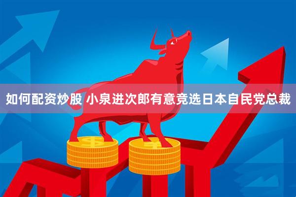 如何配资炒股 小泉进次郎有意竞选日本自民党总裁